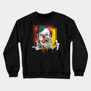 Classic Horror Clown Crewneck Sweatshirt